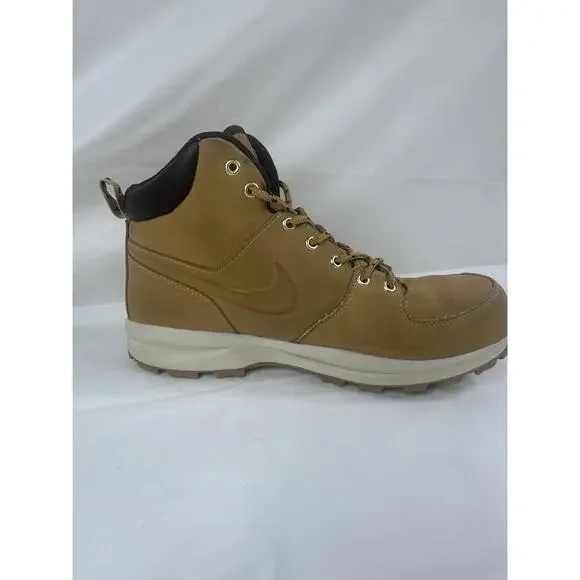 Nike Manoa 11.5 Hiking Hunting Leather Boots Comfort Water Resistant Tan